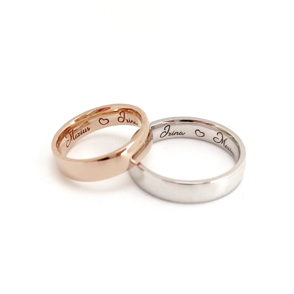 Fedi Nuziali oro 18 kt - Basic - Maddalena Germano